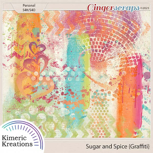 Sugar and Spice Graffiti by Kimeric Kreations  