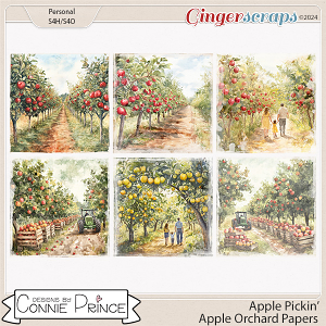 Apple Pickin' - Orchard Paper Pack by Connie Prince