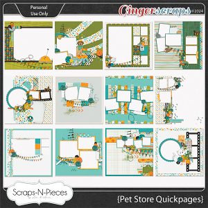 Pet Store Quickpages by Scraps N Pieces