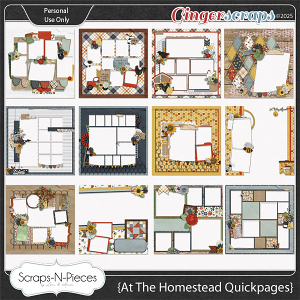 At The Homestead Quickpages by Scraps N Pieces 