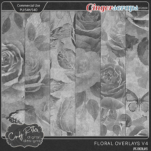 Floral Overlays V4 [CU] by Cindy Ritter