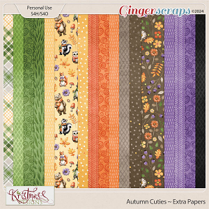 Autumn Cuties Extra Papers