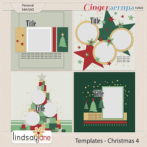 Templates - Christmas 4 by Lindsay Jane