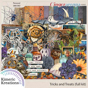 Tricks and Treats Full Kit by Kimeric Kreations