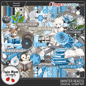 Winter Reads - KIT by Twin Mom Scraps