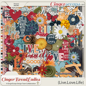 GingerBread Ladies Collab: Live.Love.Life