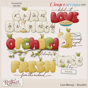 Core Blimey! WordArt