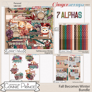 Fall Becomes Winter - Bundle by Connie Prince