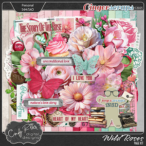 Wild Roses [Kit] by Cindy Ritter 