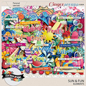 Sun and Fun - Elements by Lisa Rosa Designs