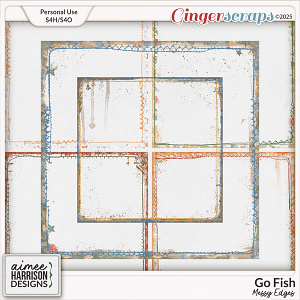 Go Fish Messy Edges by Aimee Harrison