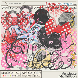 Mrs Mouse (graffiti pack)
