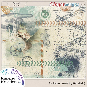 As Time Goes By Graffiti by Kimeric Kreations
