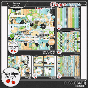 Bubble Bath - BUNDLE by Twin Mom Scraps