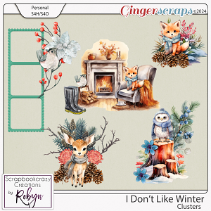 I Don't like Winter Clusters by Scrapbookcrazy Creations