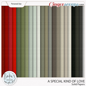 A Special Kind Of Love Solid Papers by Ilonka's Designs