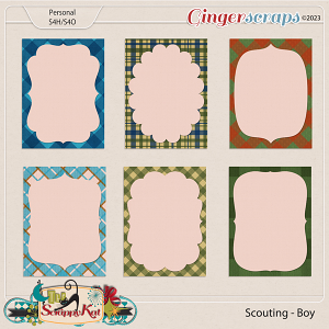 Scouting - Boy Journal Cards by The Scrappy Kat