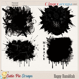 Happy Hanukkah Photo Masks