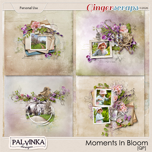 Moments In Bloom QP by Palvinka Designs