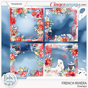French Riviera Overlays by Ilonka's Designs