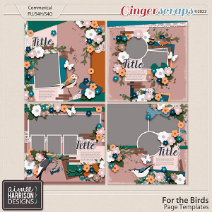 For the Birds Template Set by Aimee Harrison