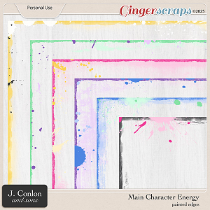 Main Character Energy Painted Edges by J. Conlon and Sons