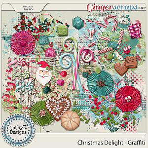 Christmas Delight - Graffiti by CathyK Designs