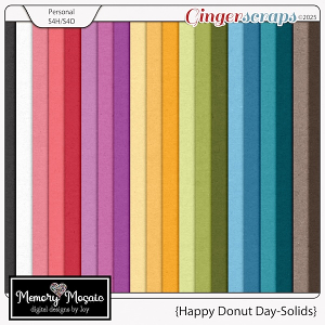 Happy Donut Day-Solids by Memory Mosaic