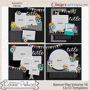 Banner Play Volume 16 - 12x12 Temps (CU Ok) by Connie Prince