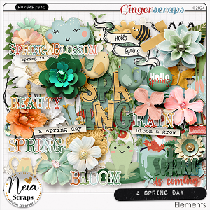 A Spring Day - Elements - by Neia Scraps