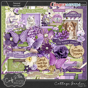 Cottage Garden [Kit] by Cindy Ritter