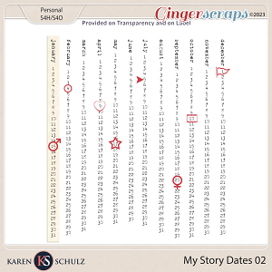 My Story Dates 02 by Karen Schulz  