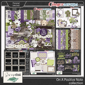 On A Positive Note Collection by ScrapChat Designs