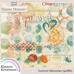 Summer Memories Graffiti by Kimeric Kreations