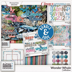 Wonder Whale Collection by Aimee Harrison