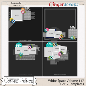 White Space Volume 117 - 12x12 Temps (CU Ok) by Connie Prince White Space Volume 117 - 12x12 Temps (CU Ok) by Connie Prince