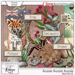 Aussie Aussie Aussie Mini Kit 03 by Scrapbookcrazy Creations