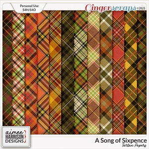 A Song of Sixpence Tartan Papers by Aimee Harrison A Song of Sixpence Tartan Papers by Aimee Harrison