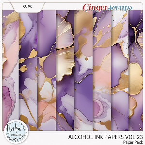CU Alcohol Ink Papers Vol 23 by Ilonka's Designs