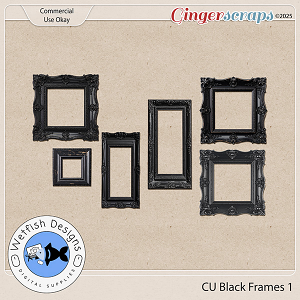 CU Black Ornate Frames by Wetfish Designs CU Black Ornate Frames by Wetfish Designs