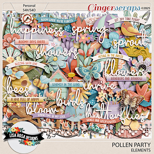 Pollen Party - Elements by Lisa Rosa Designs