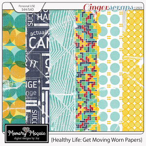 Healthy Life: Get Moving-Worn Papers by Memory Mosaic