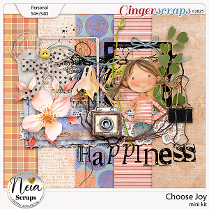 Choose Joy - Mini Kit - by Neia Scraps
