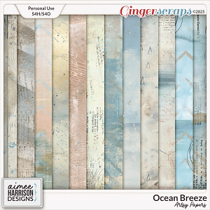 Ocean Breeze Artsy Papers by Aimee Harrison Ocean Breeze Artsy Papers by Aimee Harrison