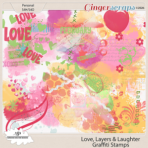 Love, Layers and Laughter Graffiti