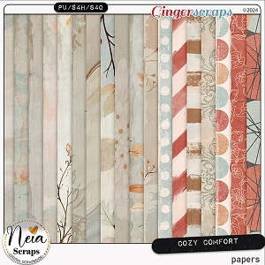 Cozy Comfort - Papers - by Neia Scraps 