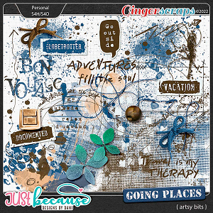 Going Places Artsy Bits by JB Studio