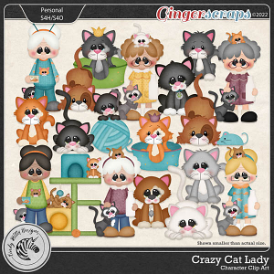 Crazy Cat Lady [Characters] by Cindy Ritter 