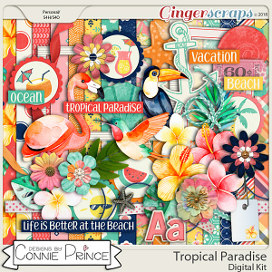 Tropical Paradise - Kit by Connie Prince