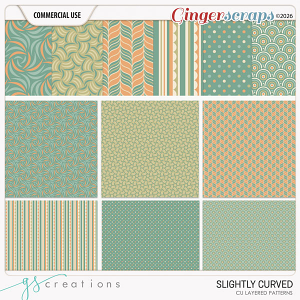 Slightly Curved Patterns (CU) by GS Creations
